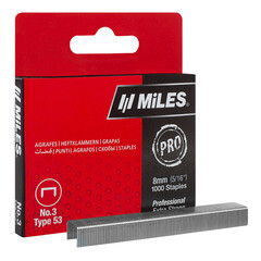 Скобы для степлера тип53 8 мм 1000 шт