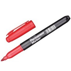 Маркер перманентный красный 3 мм