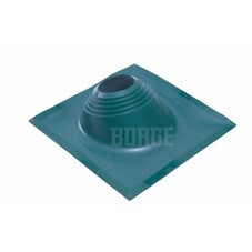 Кровельная проходка Borge у гловая №2 180-280 мм фланец 525х525 зеленый