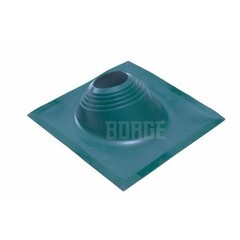 Кровельная проходка Borge у гловая №2 180-280 мм фланец 525х525 зеленый