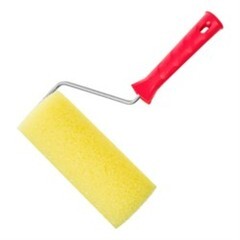 Валик структурный с рукояткой шероховатый ось 6 мм 180 мм