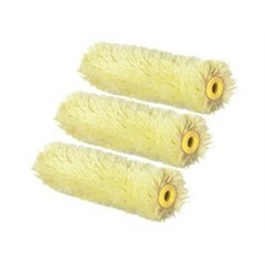 Мини-ролик малярный синтэкс ось 6 мм d15 мм 100 мм 3 шт