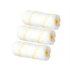 Мини-ролик малярный гирпан ось 6 мм d15 мм 150 мм 3 шт