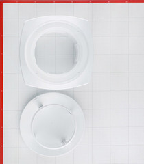 Анемостат вытяжной регулируемый Era с фланцем d125 мм белый - фото 2