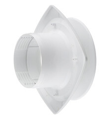 Анемостат приточный регулируемый Era с фланцем d100 мм белый - фото 3