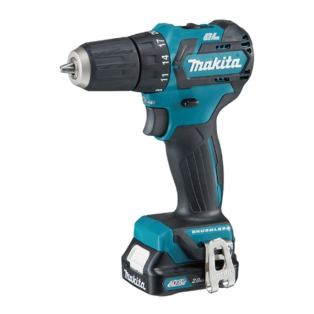 Изображение товара Аккумуляторная дрель-шуруповерт Makita CXT DF332DWME 12 В 4 Ач Быстрозажимной патрон