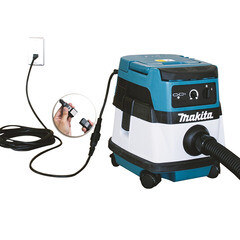 Строительный пылесос аккумуляторный/электрический Makita LXT DVC860LZ 230 Вт 18 В 8 л без АКБ и ЗУ - фото 4