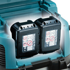 Строительный пылесос аккумуляторный/электрический Makita LXT DVC150LZ 320 Вт 18 В 15 л без АКБ и ЗУ - фото 7