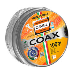 Кабель коаксиальный телевизионный SAT 703 ZH 1х1,13 мм экранированный Cavel (100 м) - фото 2