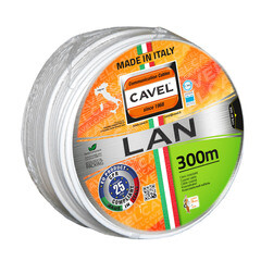 Интернет-кабель (витая пара) FTP CAT5e LAN 541 4х2х0,51 мм экранированный Cavel (300 м) - фото 3