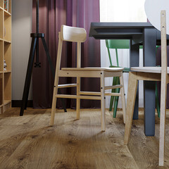 Ламинат 33 класс Unilin Locfloor Fancy дуб имбирный 2,156 кв.м 8 мм с фаской - фото 2