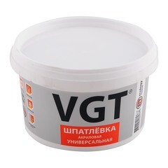 Шпатлевка ВГТ наружных/внутренних работ универсальная 1 кг
