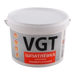 Шпатлевка ВГТ наружных/внутренних работ универсальная 3,6 кг