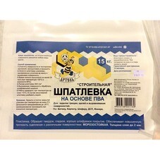 Шпатлевка на основе ПВА Artel 15 кг