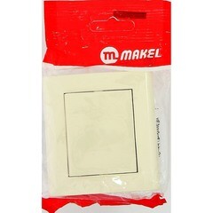 Выключатель встраиваемый MAKEL Manolya 1 клавишный кремовый 250 В 10А 41010001