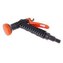 Душ-пистолет поливочный Жук 1/2-3/4 с фиксатором