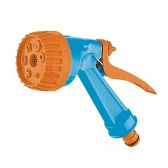 Пистолет поливочный 7 режимов пластиковый для шланга