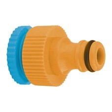 Штуцер для шланга 1/2-3/4 пластиковый внутренняя резьба