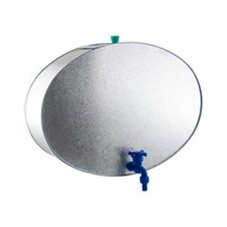 Умывальник 20 л оцинкованный с краном и крышкой