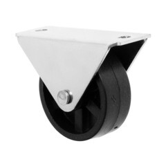 Ролик мебельный выкатной оцинкованная опора 44 мм