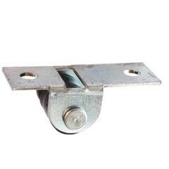 Ролик мебельный выкатной № 531-01 оцинкованная опора 2 шт.
