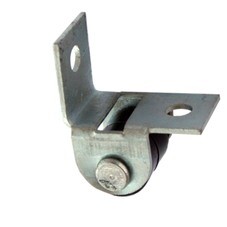 Ролик мебельный выкатной № 531 оцинкованная опора 2 шт.