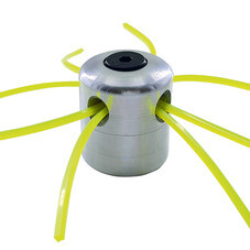 Катушка триммерная алюминиевая для лески 2-5 мм 8х1,25 мм левая блистер