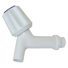 Кран водоразборный РБМ пластиковый с креплением