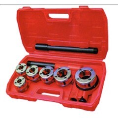 Набор для нарезания резьбы пластмассовый кейс 9 предметов