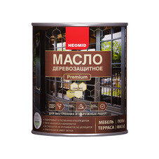 Масло деревозащитное Neomid Premium тик 2 л