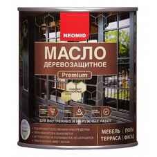 Масло деревозащитное Neomid Premium тик 750 л