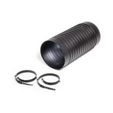 Патрубок монтажный ROSS 160 черный