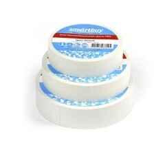 Изолента Smartbuy 0,13х15 мм 20 м белая (SBE-IT-15-20-w)