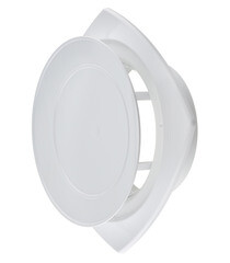 Изображение товара Анемостат приточный регулируемый Era с фланцем d160 мм белый