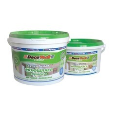 Краска ВД DecoTech Eco моющаяся 2 л