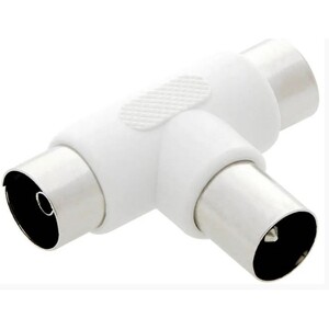 Штекер ТВ тройник большой TZ-2245