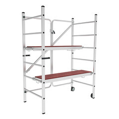 Вышка-тура Новая высота NV 2460 каркас алюминий рабочая высота 3,08 м - фото 1