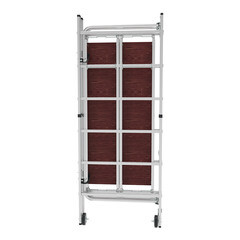 Вышка-тура Новая высота NV 2460 каркас алюминий рабочая высота 3,08 м - фото 3