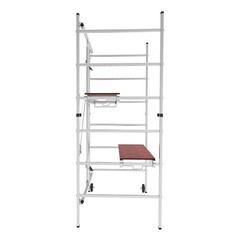 Вышка-тура Новая высота NV 2460 каркас алюминий рабочая высота 3,08 м - фото 8