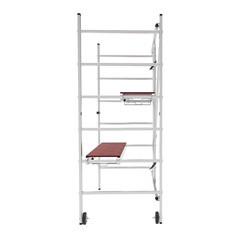 Вышка-тура Новая высота NV 2460 каркас алюминий рабочая высота 3,08 м - фото 4