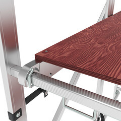 Вышка-тура Новая высота NV 2460 каркас алюминий рабочая высота 3,08 м - фото 7