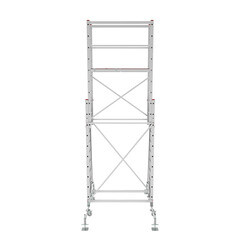 Вышка-тура Новая высота NV 3480 каркас алюминий рабочая высота 3,80-5,62 м - фото 7