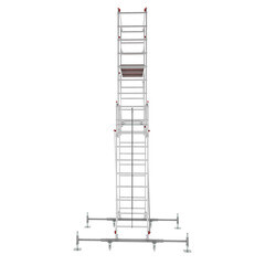 Вышка-тура Новая высота NV 3480 каркас алюминий рабочая высота 3,80-5,62 м - фото 5
