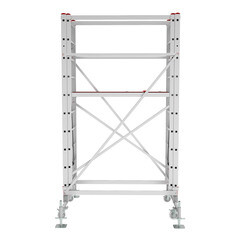 Вышка-тура Новая высота NV 3480 каркас алюминий рабочая высота 3,80-5,62 м - фото 4