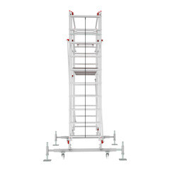 Вышка-тура Новая высота NV 3480 каркас алюминий рабочая высота 3,80-5,62 м - фото 8