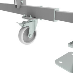 Вышка-тура Новая высота NV 3480 каркас алюминий рабочая высота 3,80-5,62 м - фото 3