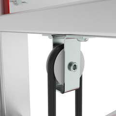 Вышка-тура Новая высота NV 3480 каркас алюминий рабочая высота 3,80-5,62 м - фото 2