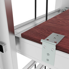 Вышка-тура Новая высота NV 3480 каркас алюминий рабочая высота 3,80-5,62 м - фото 9