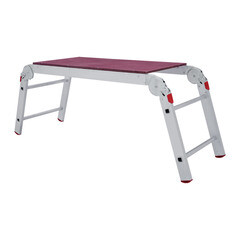 Лестница-помост Новая высота 2,56 м с несъемной платформой - фото 1