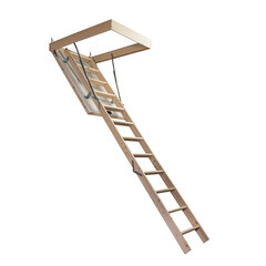 Лестница чердачная Dolle Hobby 26 деревянная 60х120х285 см - фото 3